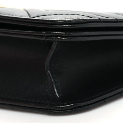 Gucci Calfskin Matelasse GG Marmont Mini Bag Black 8 of 9