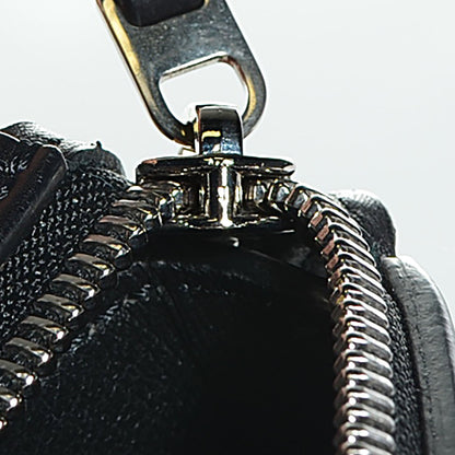 Celine Supple Calfskin Medium Bi-Color Edge Shoulder Bag Emerald 8 of 9