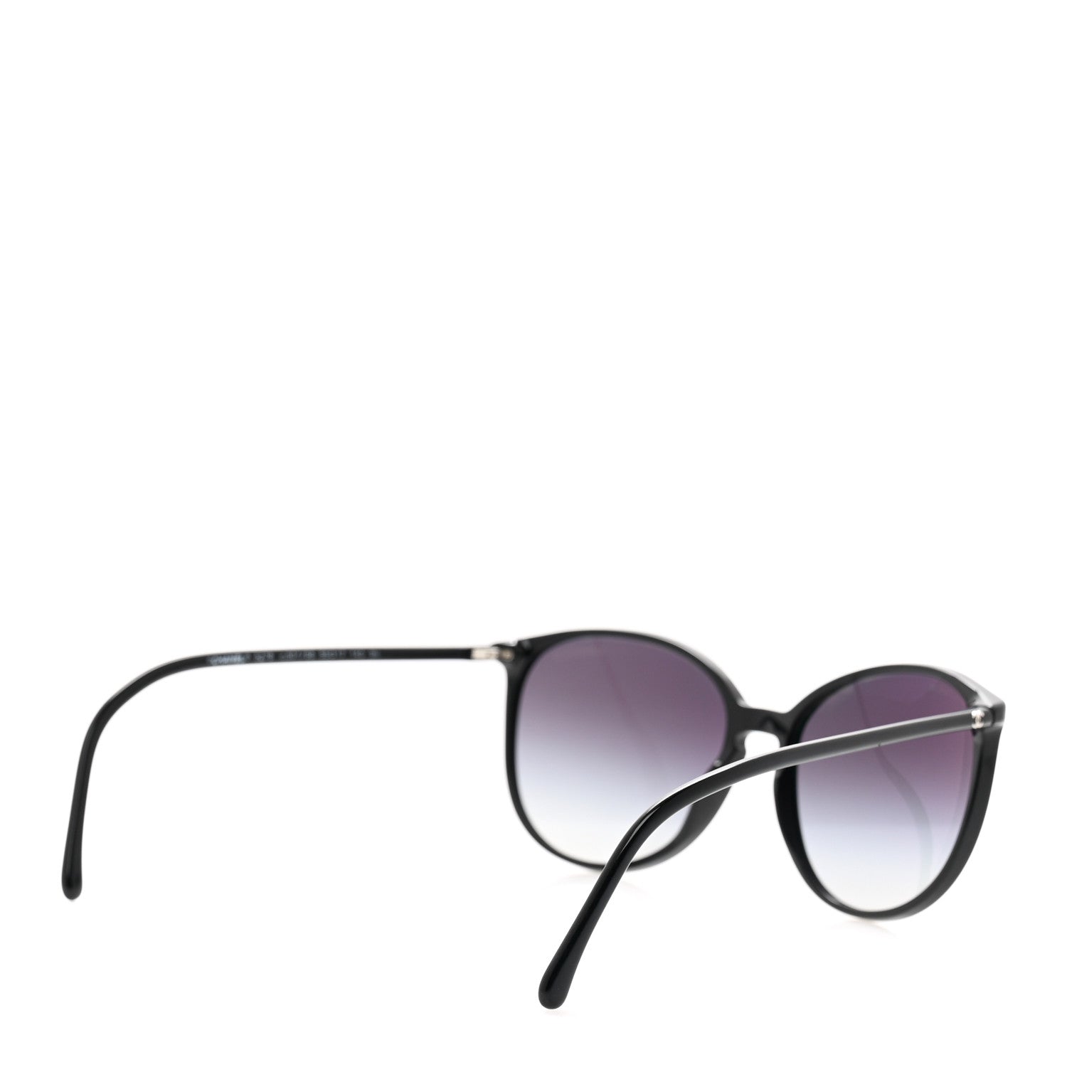 Chanel Acetate Round Sunglasses 5278 Black 4 of 8