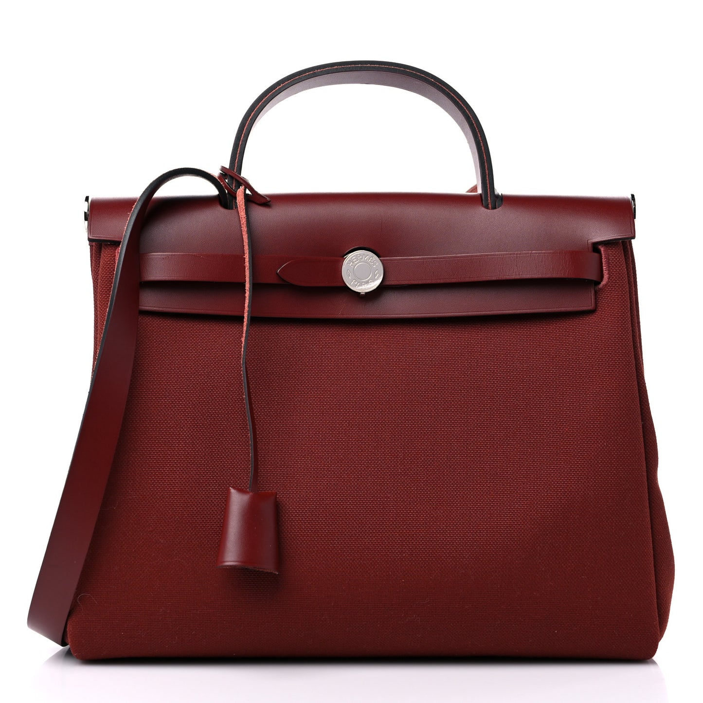 Vache Hunter Toile Herbag Zip 31 PM Rouge H