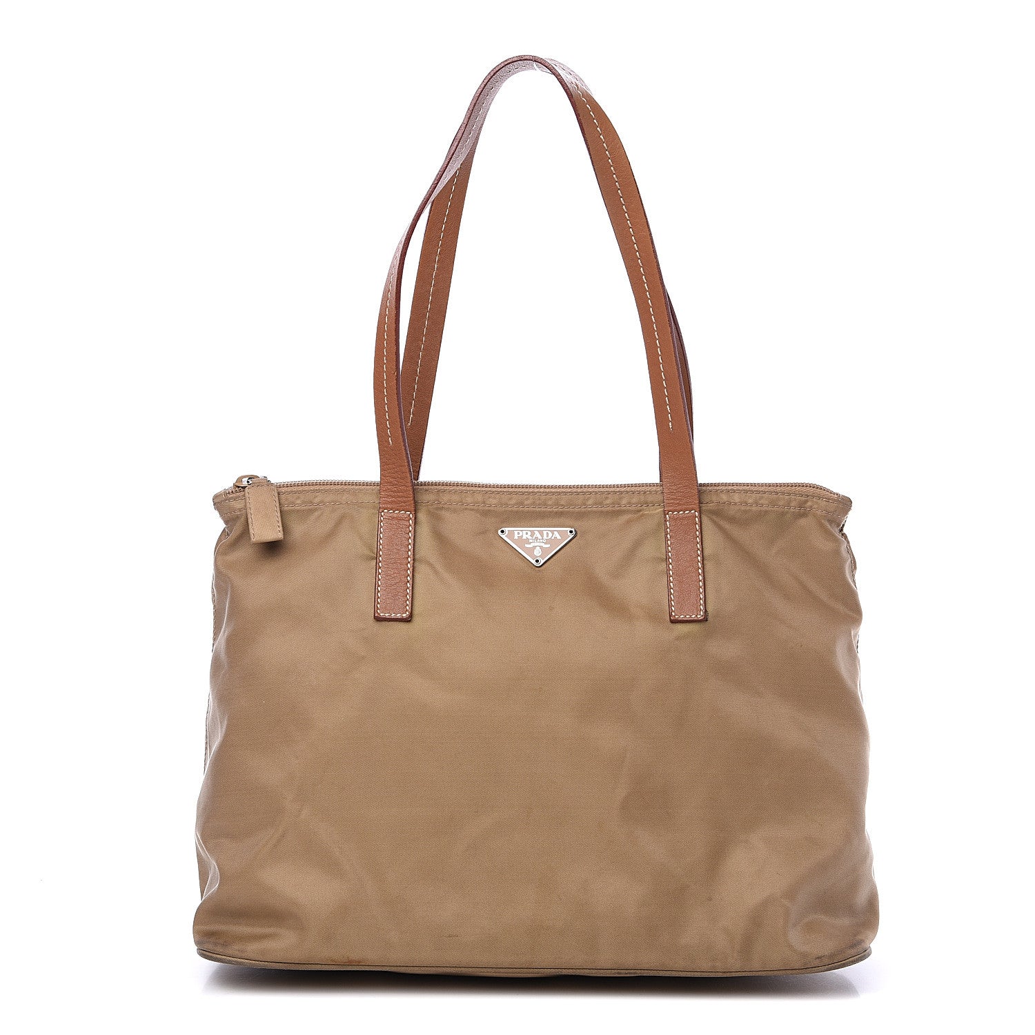Prada Tessuto Nylon Tote Cammello 1 of 16