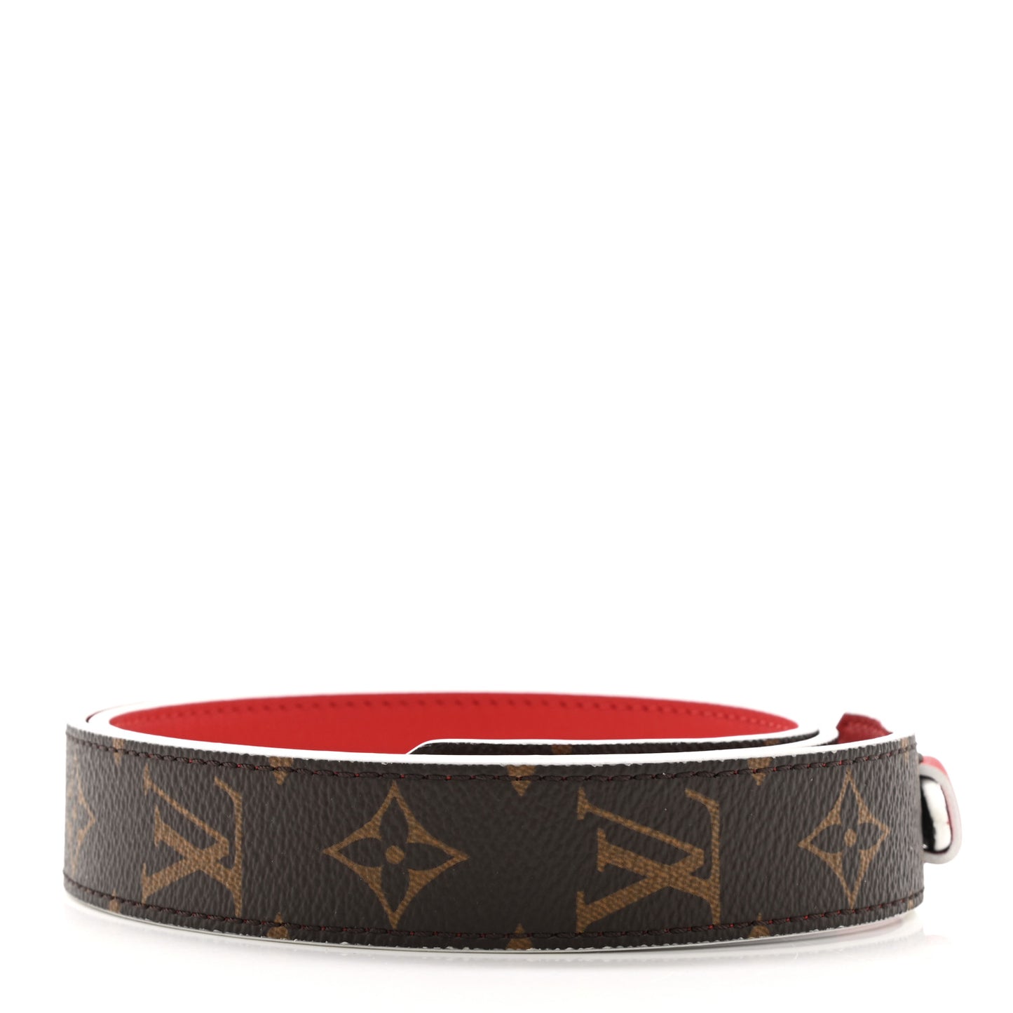 Monogram Bandouliere Shoulder Strap XL Coquelicot