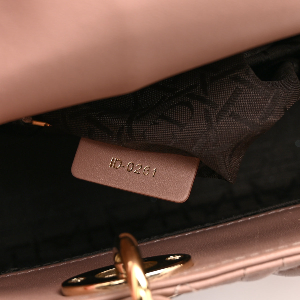Lambskin Cannage Small My ABCDior Lady Dior Fard