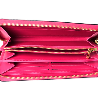 Louis Vuitton Vernis Valentine Zippy Wallet Fuchsia 5 of 8