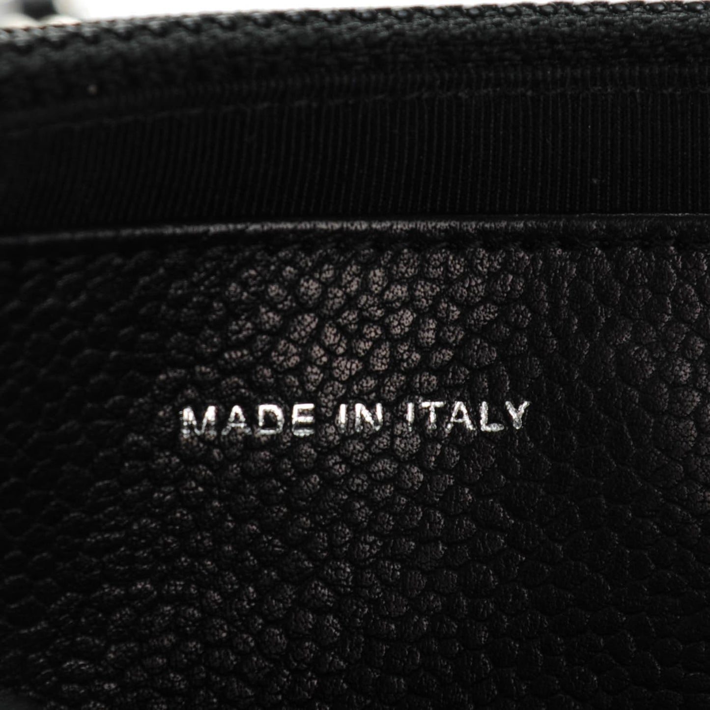 Caviar Half Moon Wallet On Chain WOC Black