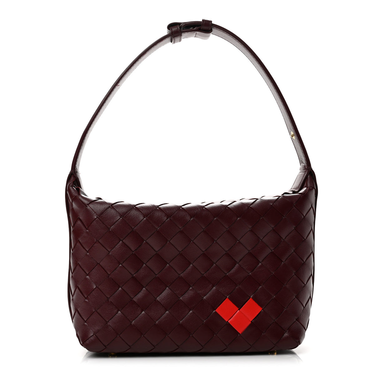 Calfskin Nappa Intrecciato Mini Wallace Barolo