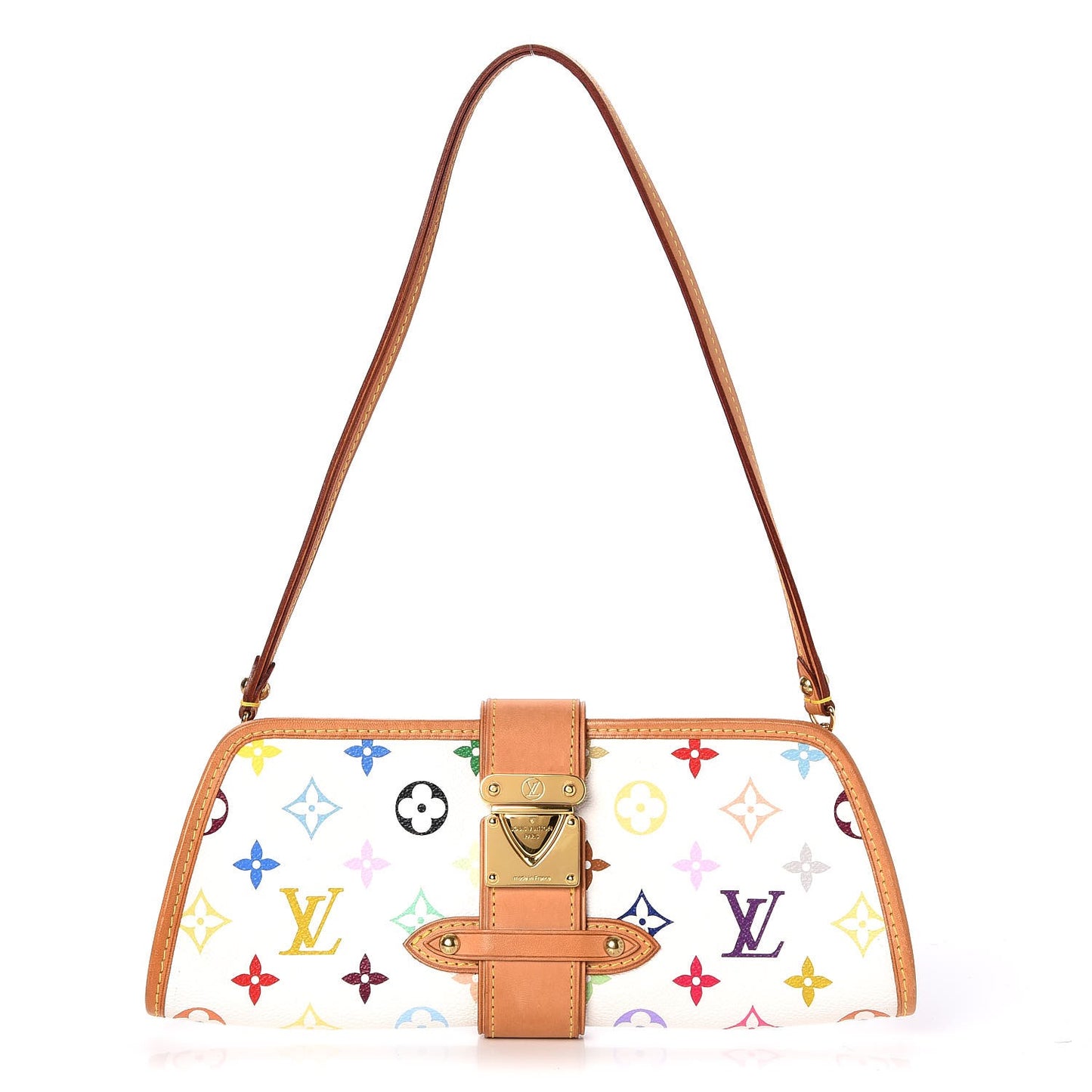 Monogram Multicolor Shirley White