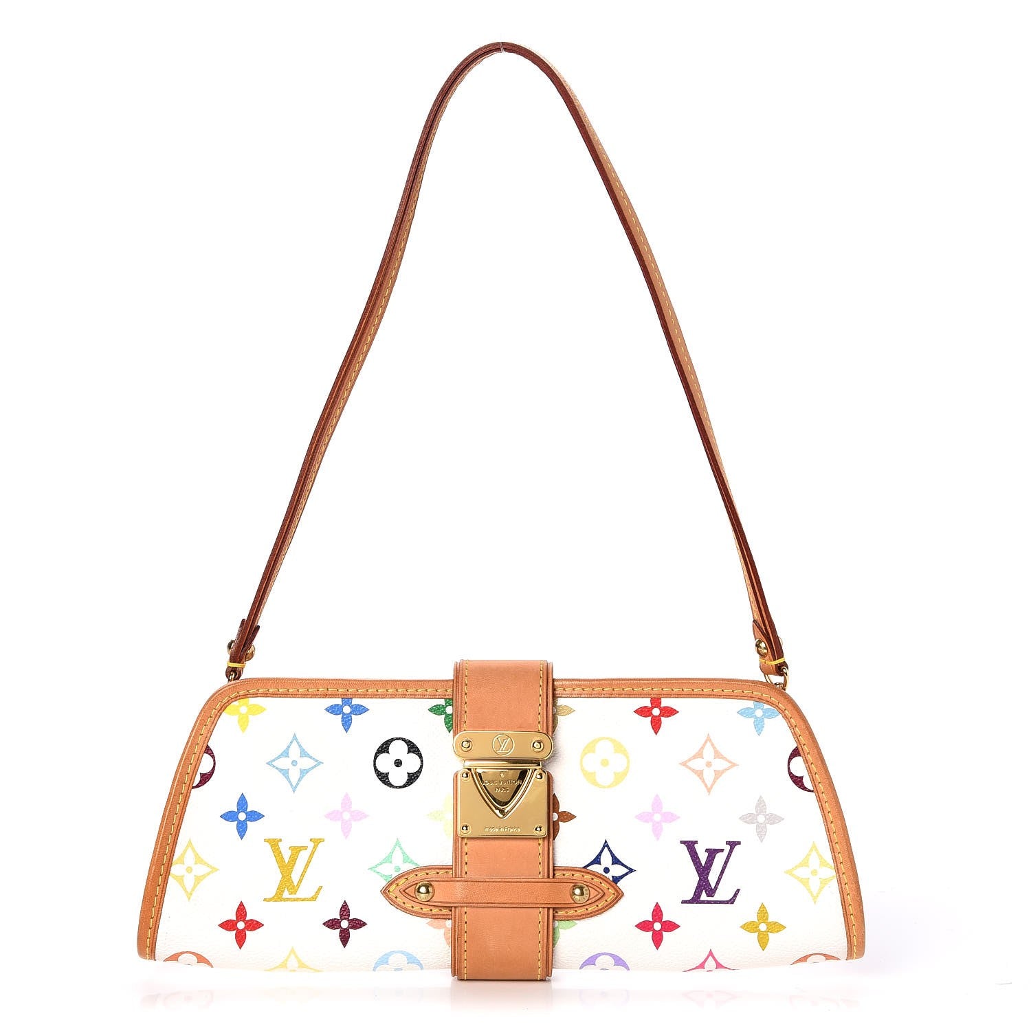 Louis Vuitton Monogram Multicolor Shirley White 1 of 7