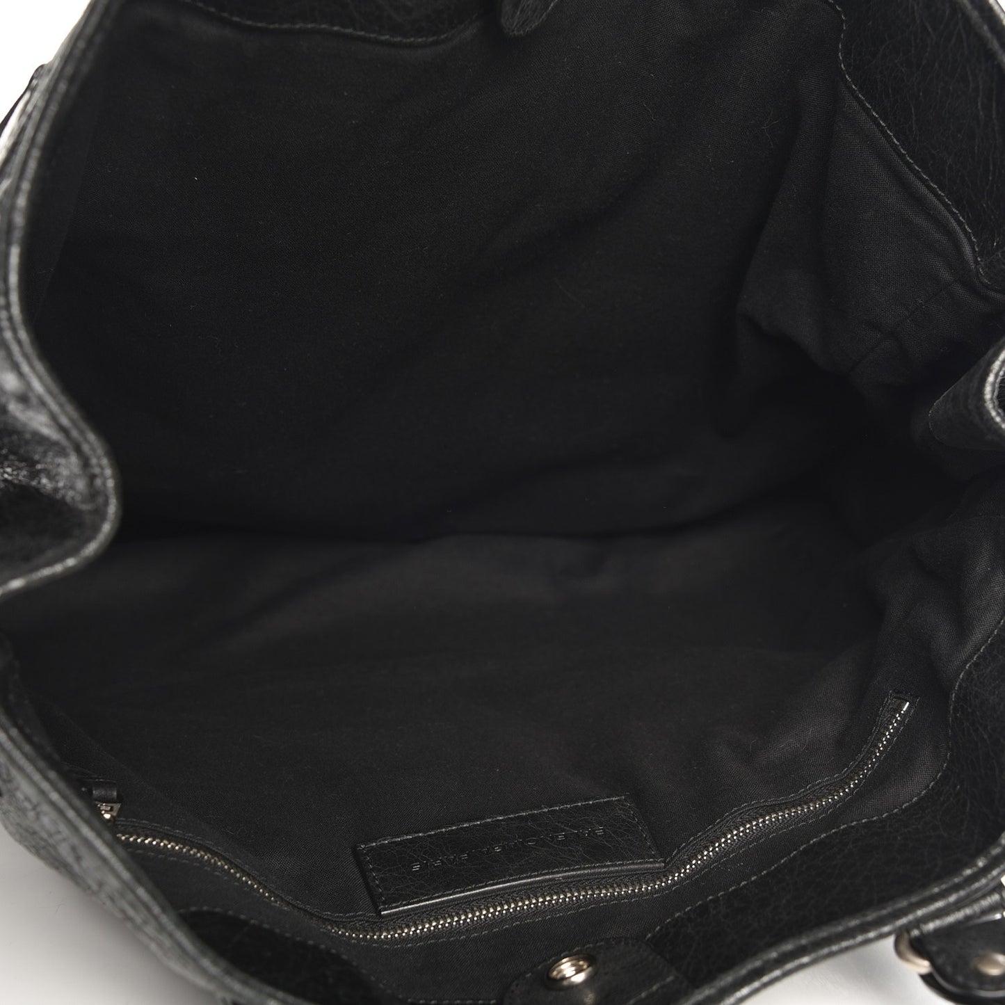 Agneau Mens Classic Hardware Hexagon Tote Black