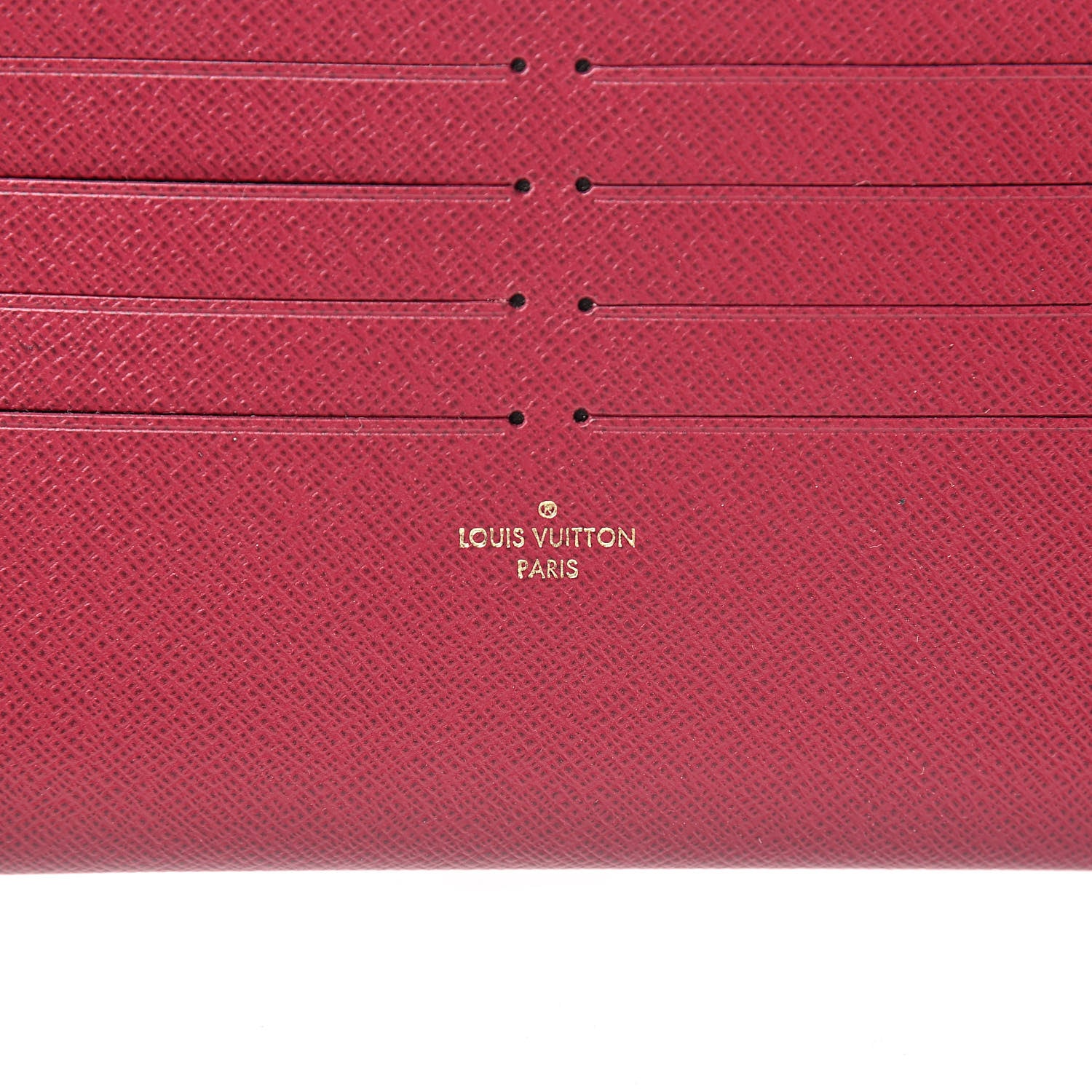 Louis Vuitton Calfskin Felicie Card Holder Insert Fuchsia 6 of 6