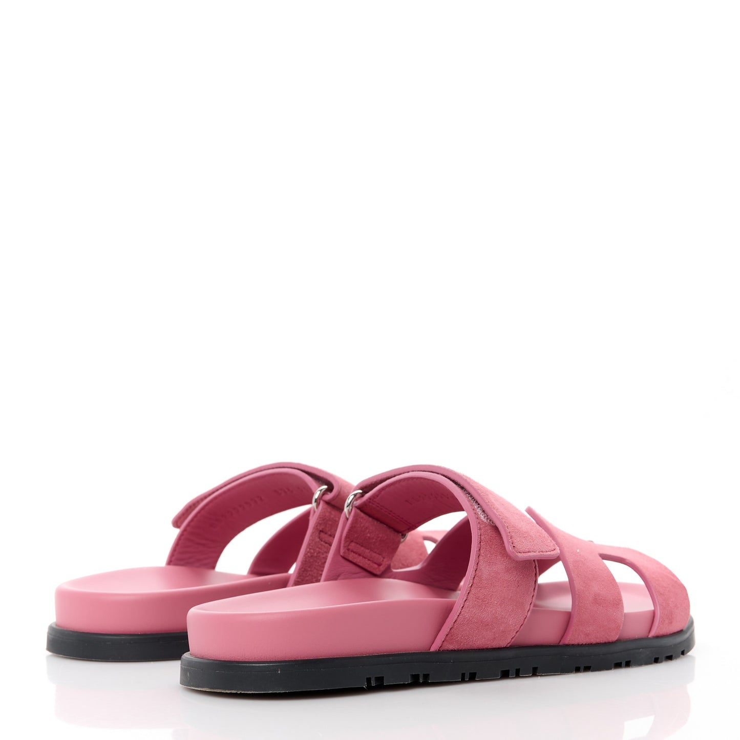 Suede Goatskin Womens Chypre Sandals 37.5 Rose Aphrodite