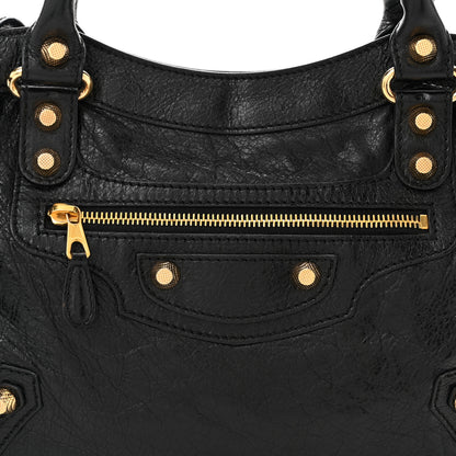 Balenciaga Agneau Giant 12 Gold Hardware Town Black 8 of 10