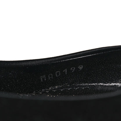 Louis Vuitton Satin Crystal Madeleine Slingback Ballerina Flats 36 Black 9 of 11
