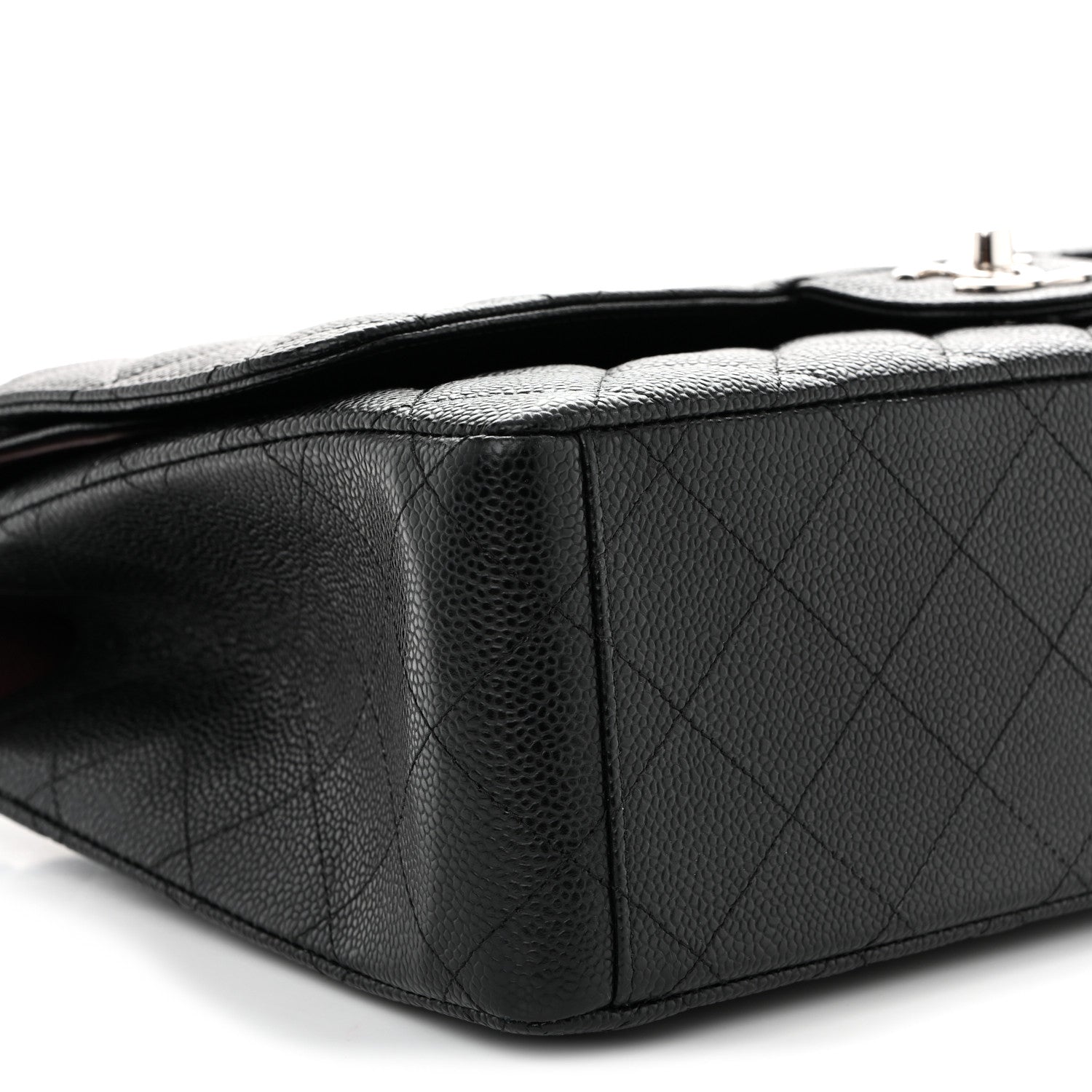 Chanel Caviar Quilted Maxi Double Flap Black 9 of 10