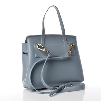 Mansur Gavriel Calfskin Lady Bag Grey Blue 4 of 7