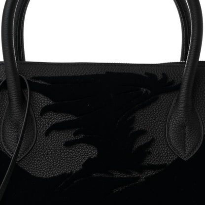 Hermes Togo Tufting Chimeres Dragon 1923 Bolide 45 Black 8 of 11