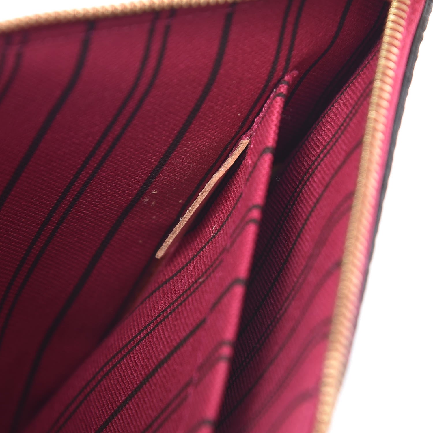 Louis Vuitton Monogram Neverfull MM GM Pochette Pivoine 8 of 8