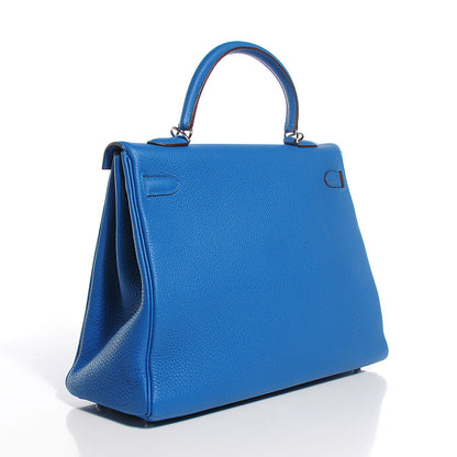 Hermes Taurillon Clemence Kelly Retourne 35 Mykonos 3 of 24
