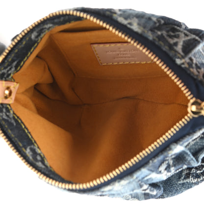 Louis Vuitton Denim Raye Trousse Cosmetic Pouch 5 of 8
