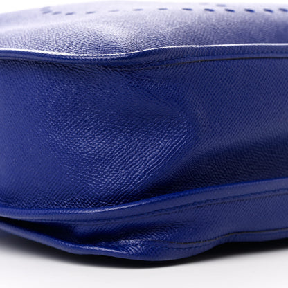 Hermes Epsom Evelyne III GM Bleu Electrique 9 of 13