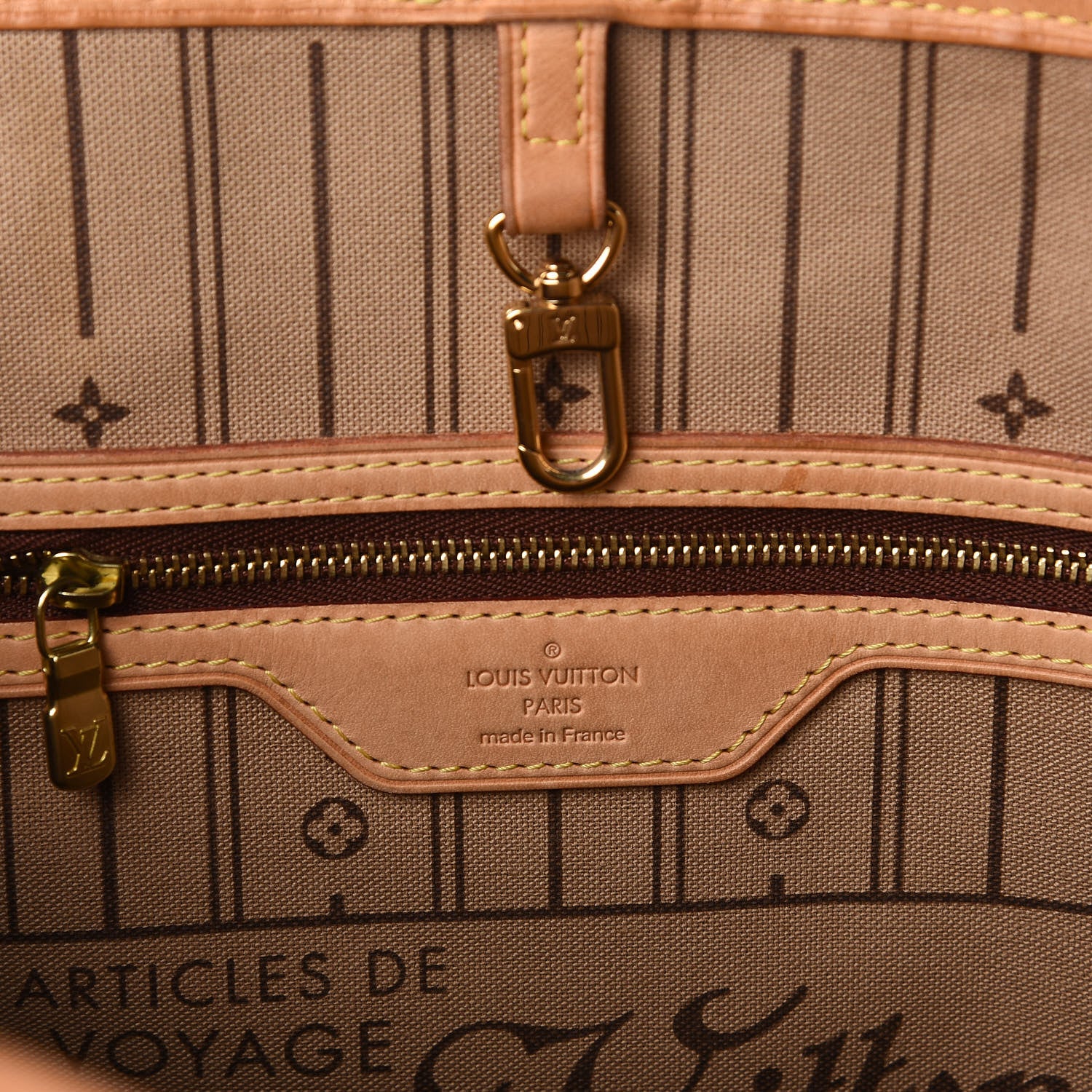 Louis Vuitton Monogram Neverfull MM 8 of 10