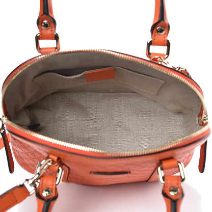 Gucci Microguccissima Mini Dome Bag Sun Orange 5 of 8