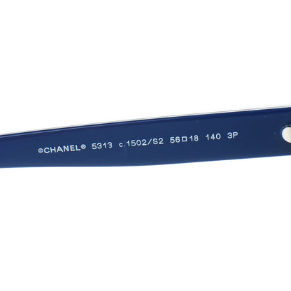 Chanel CC Sunglasses 5313 Blue 5 of 7