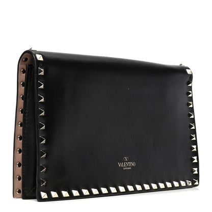 Valentino Garavani Nappa Rockstud Wristlet Clutch Black 2 of 5