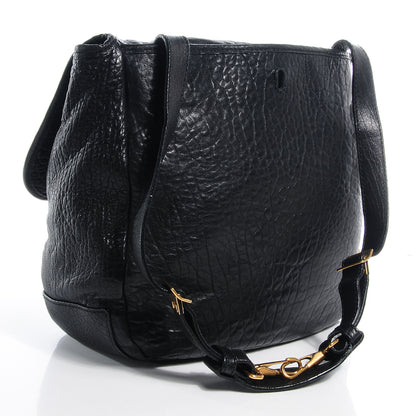 Saint Laurent Leather Medium Besace Flap Black 3 of 7