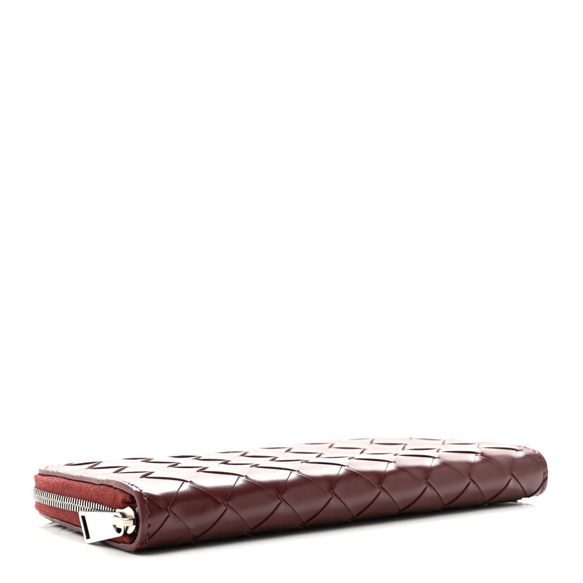 Bottega Veneta Nappa Intrecciato Zip Around Wallet Barolo 4 of 8