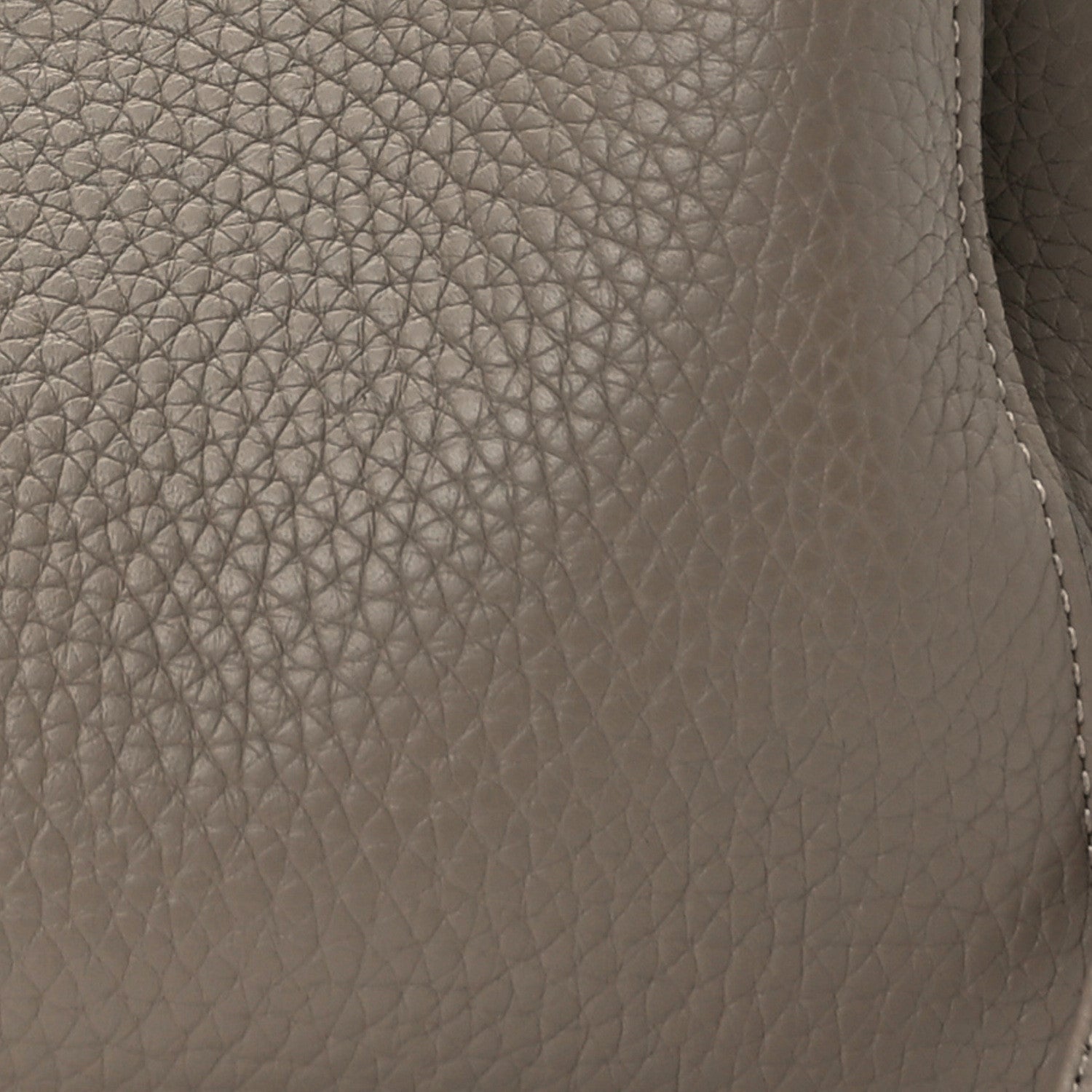 Mulberry Heavy Grain Small Iris Tote Powder Grey Dark Clay 8 of 15
