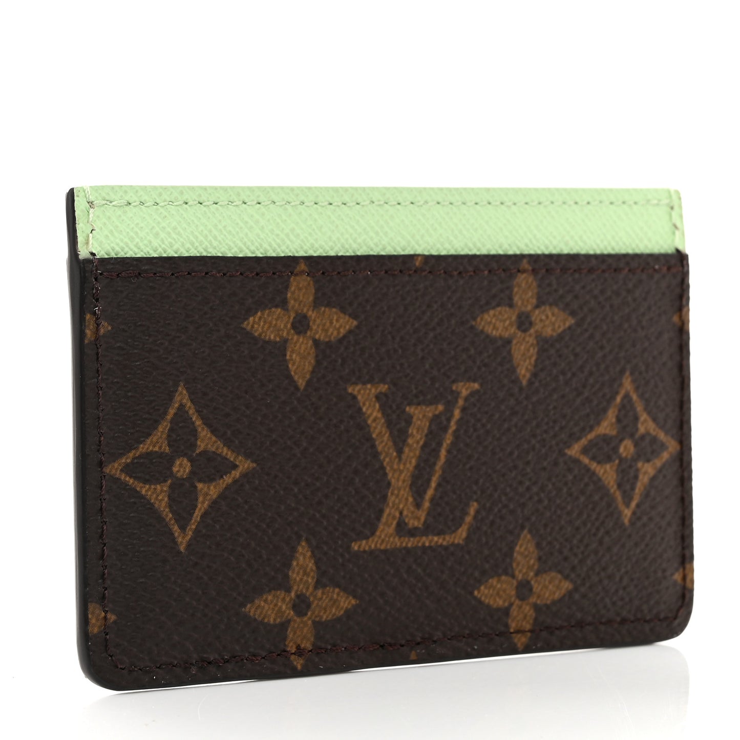 LV X TM Monogram Cherry Blossom Card Holder Sakura Brown