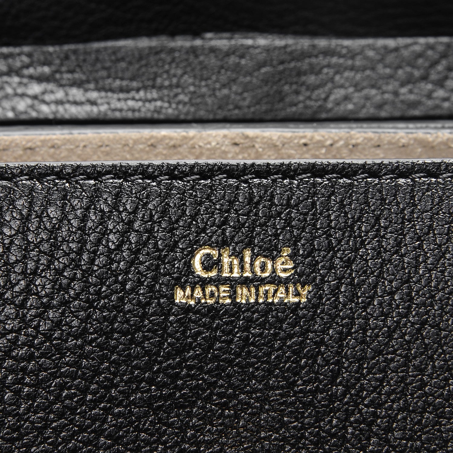 Chloe Grained Lambskin Nano Drew Shoulder Bag Black 7 of 8