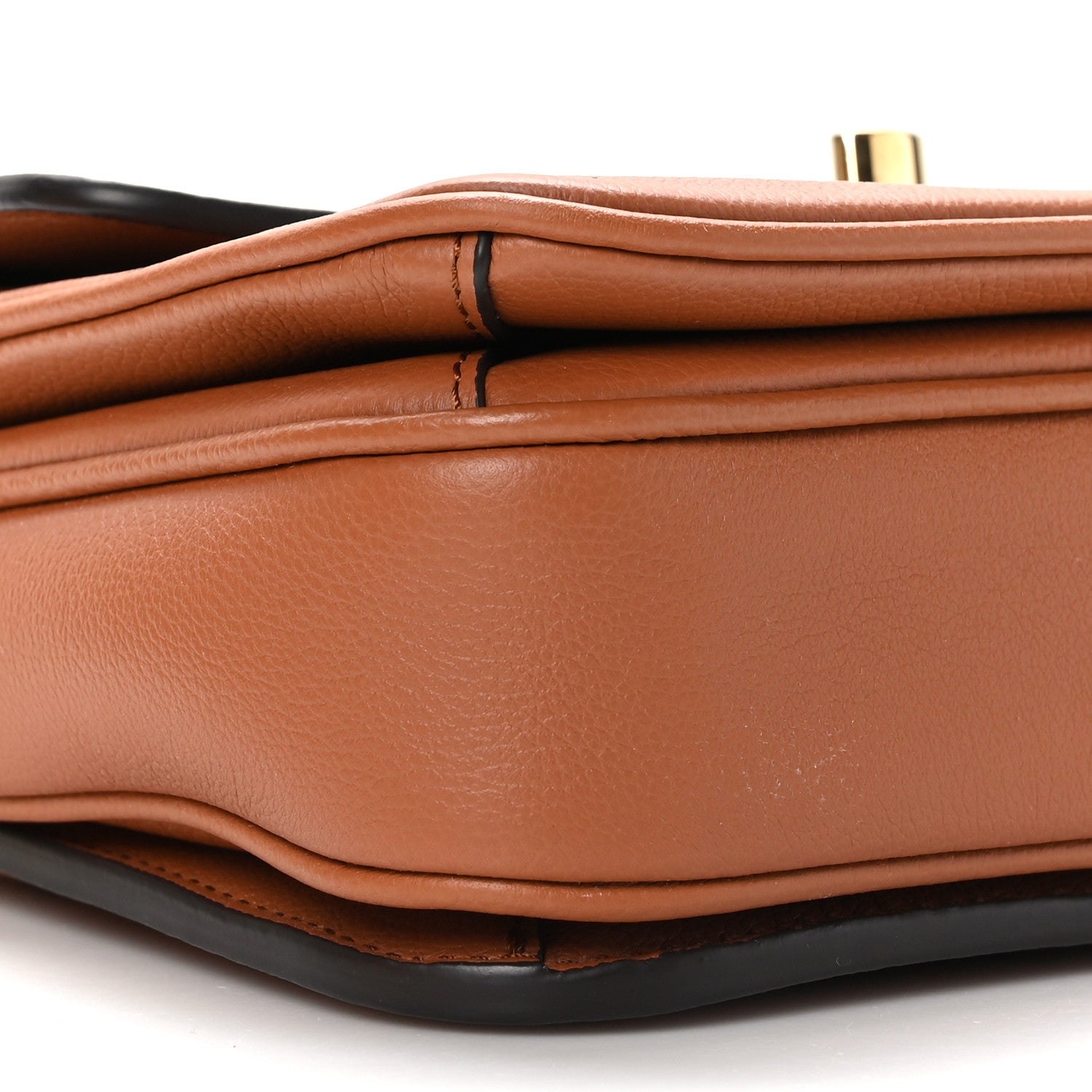 Louis Vuitton Grained Calfskin Lockme Oxford Cognac 8 of 10