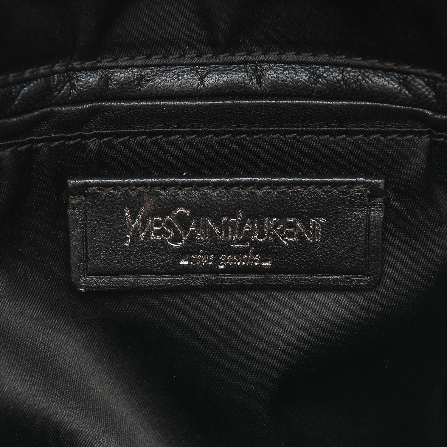 Saint Laurent Calfskin Oversized Muse Dark Brown 6 of 7