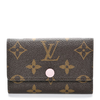 Louis Vuitton Monogram Multicles 6 Key Holder Rose Ballerine 1 of 7