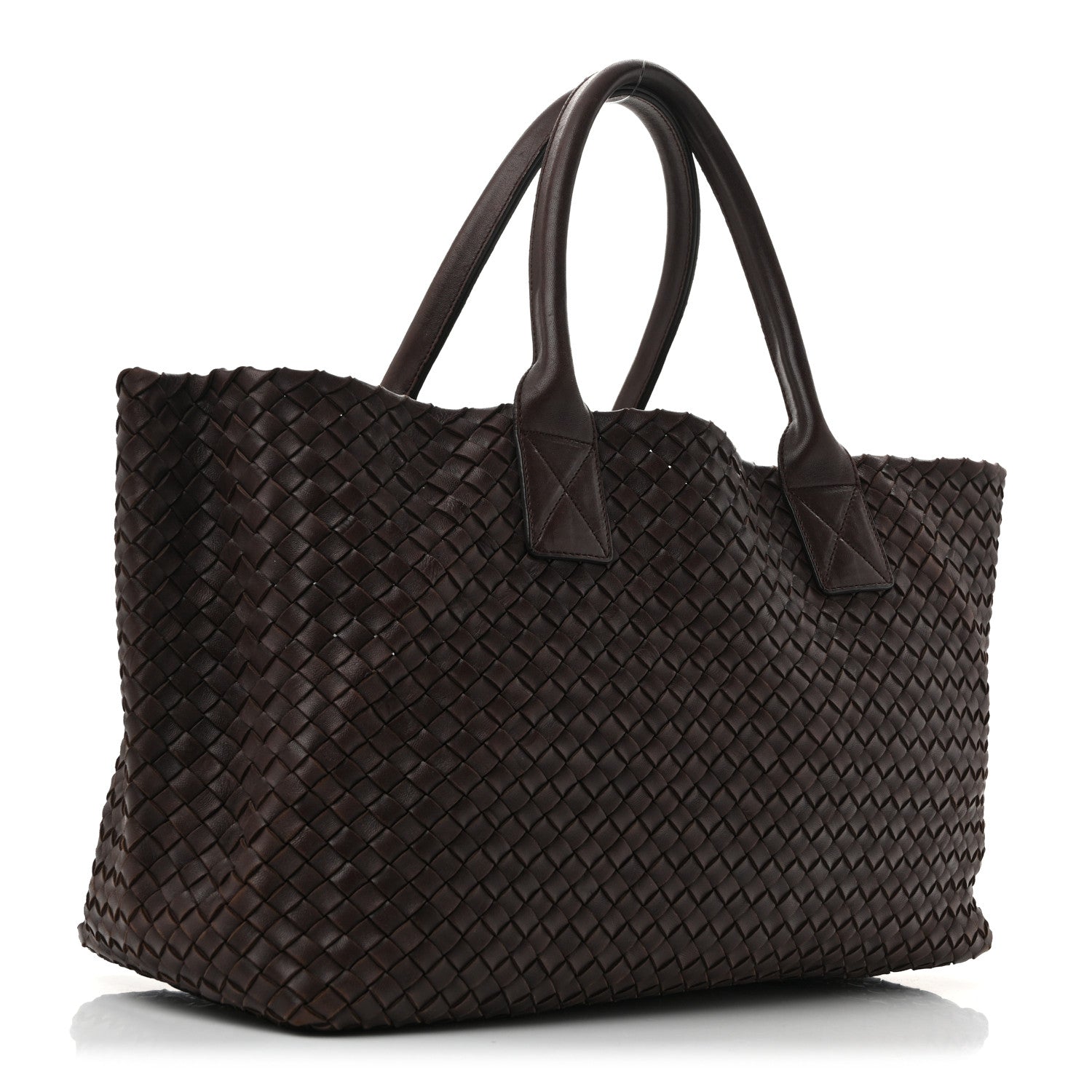 Bottega Veneta Nappa Intrecciato Medium Cabat Ebano 4 of 14