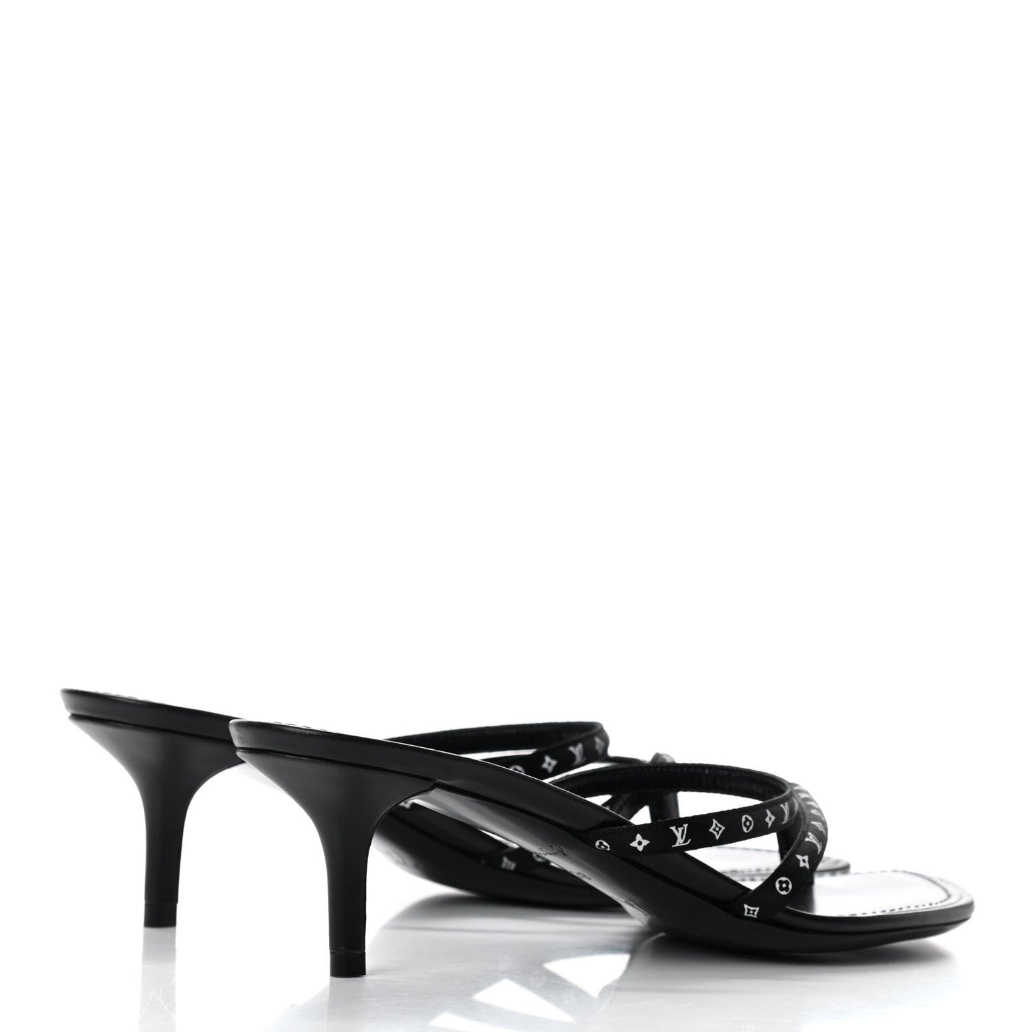 Louis Vuitton Citizen Sandal 38 Black 4 of 7