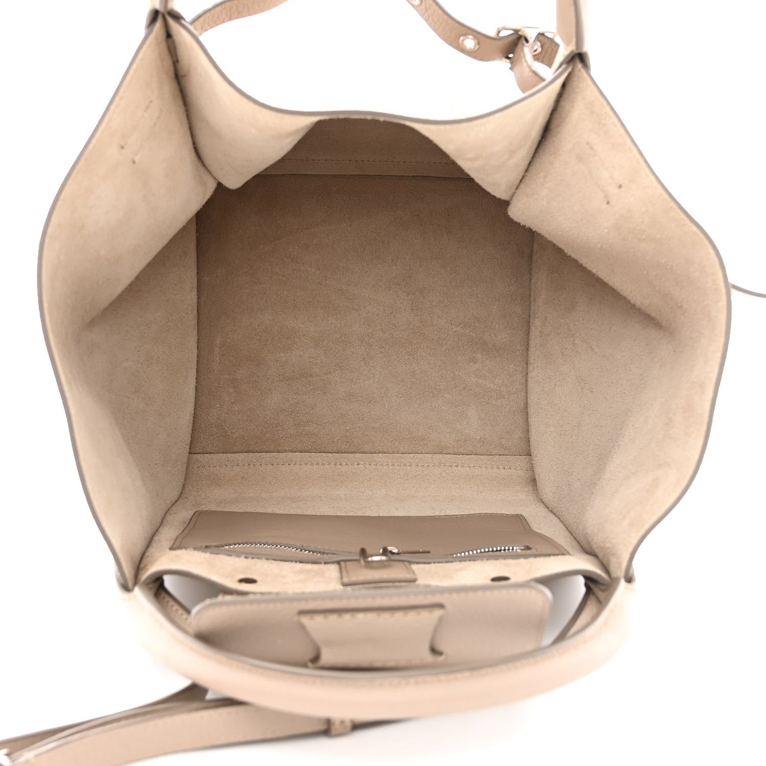 Celine Supple Grained Calfskin Small Big Bag Light Taupe 5 of 10