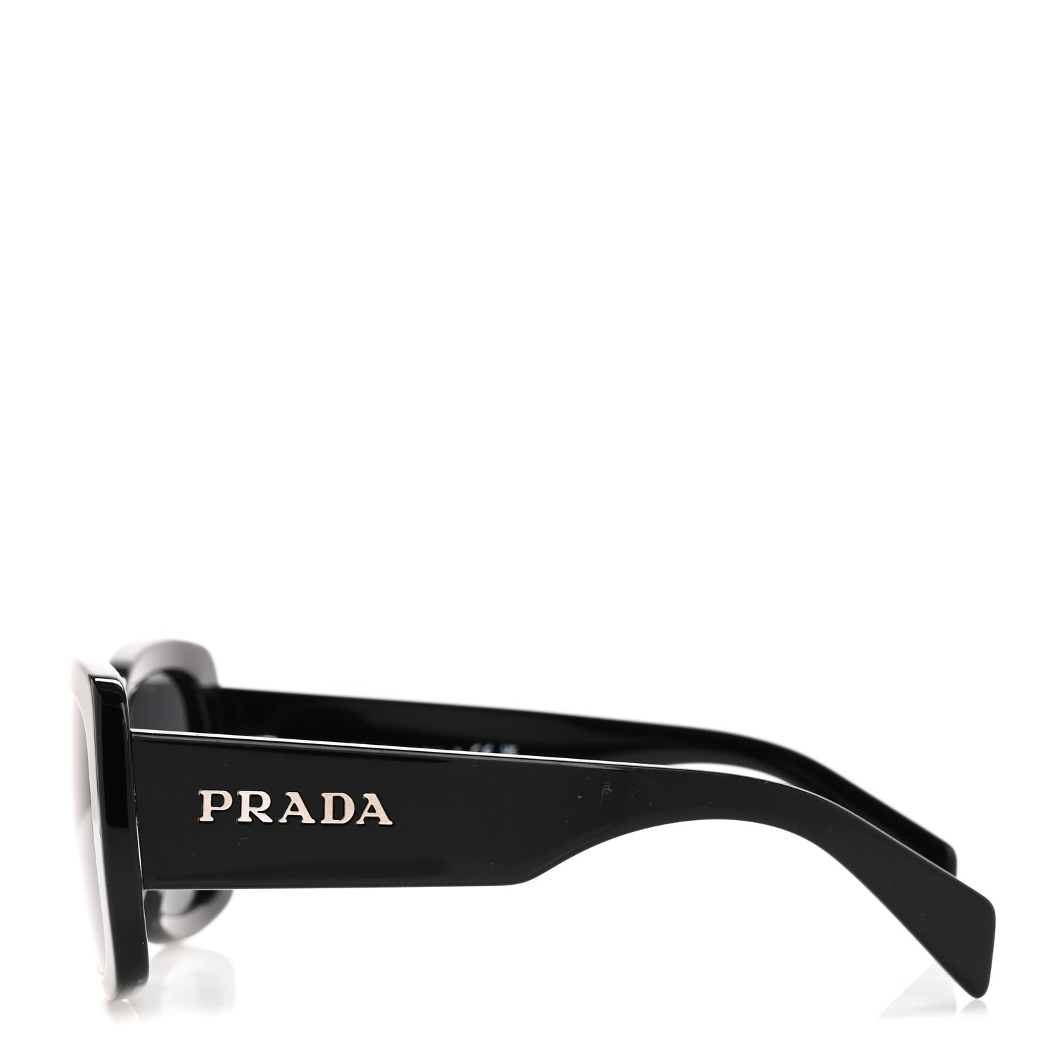 Prada Acetate Sunglasses SPR A08-F Black 3 of 8