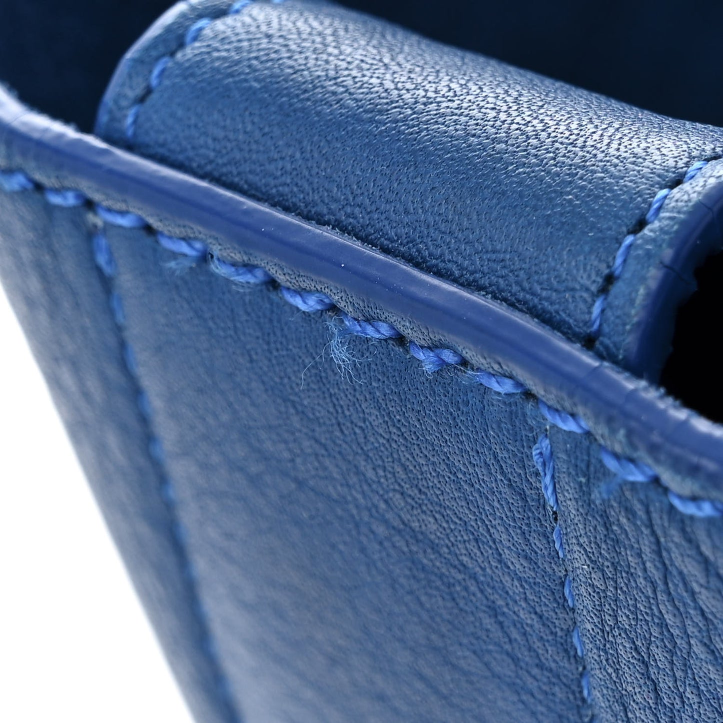 Supple Calfskin Medium Phantom Luggage Royal Blue