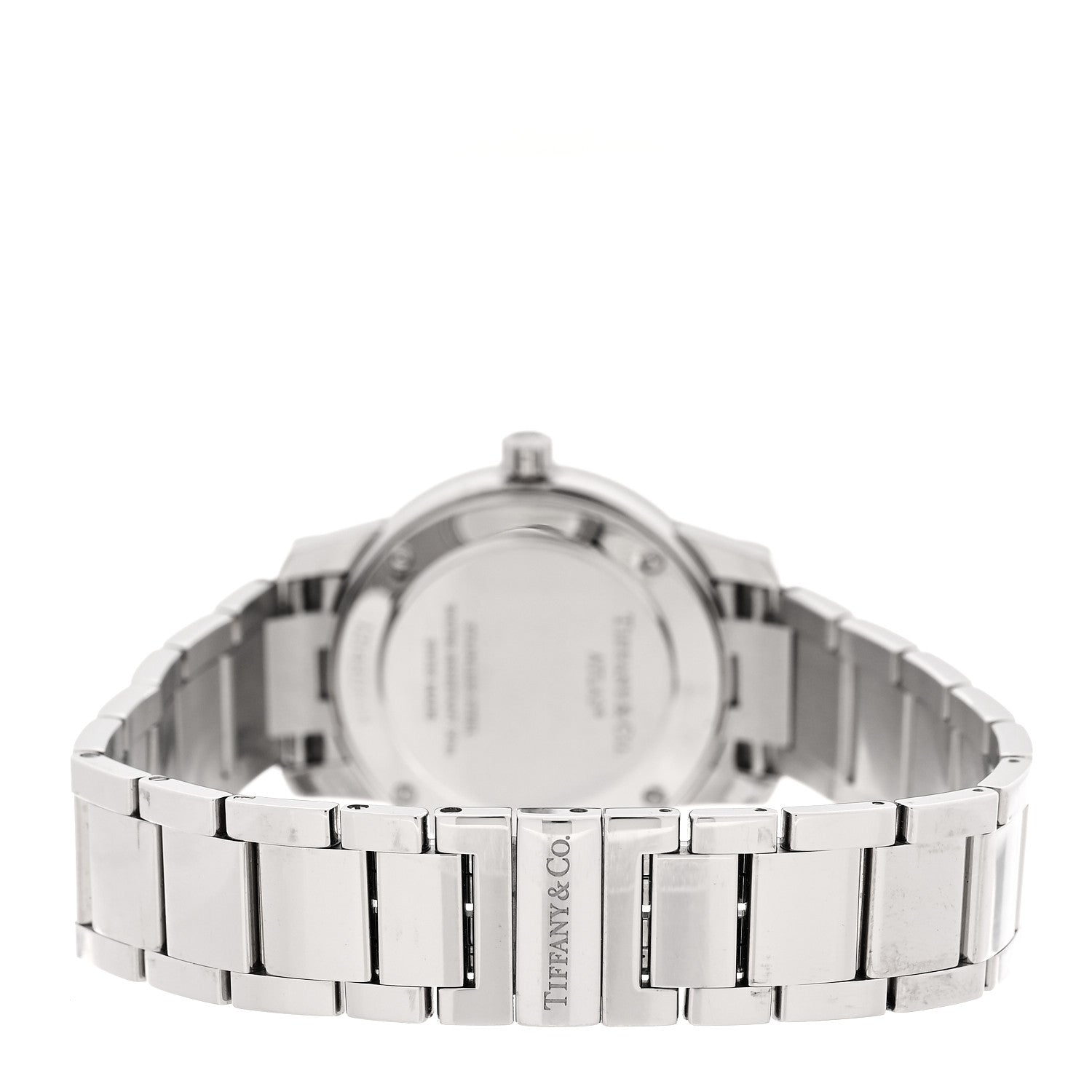 Tiffany Stainless Steel 29mm Atlas 2-Hand Quartz Watch Pink 3 of 5