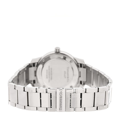 Tiffany Stainless Steel 29mm Atlas 2-Hand Quartz Watch Pink 3 of 5