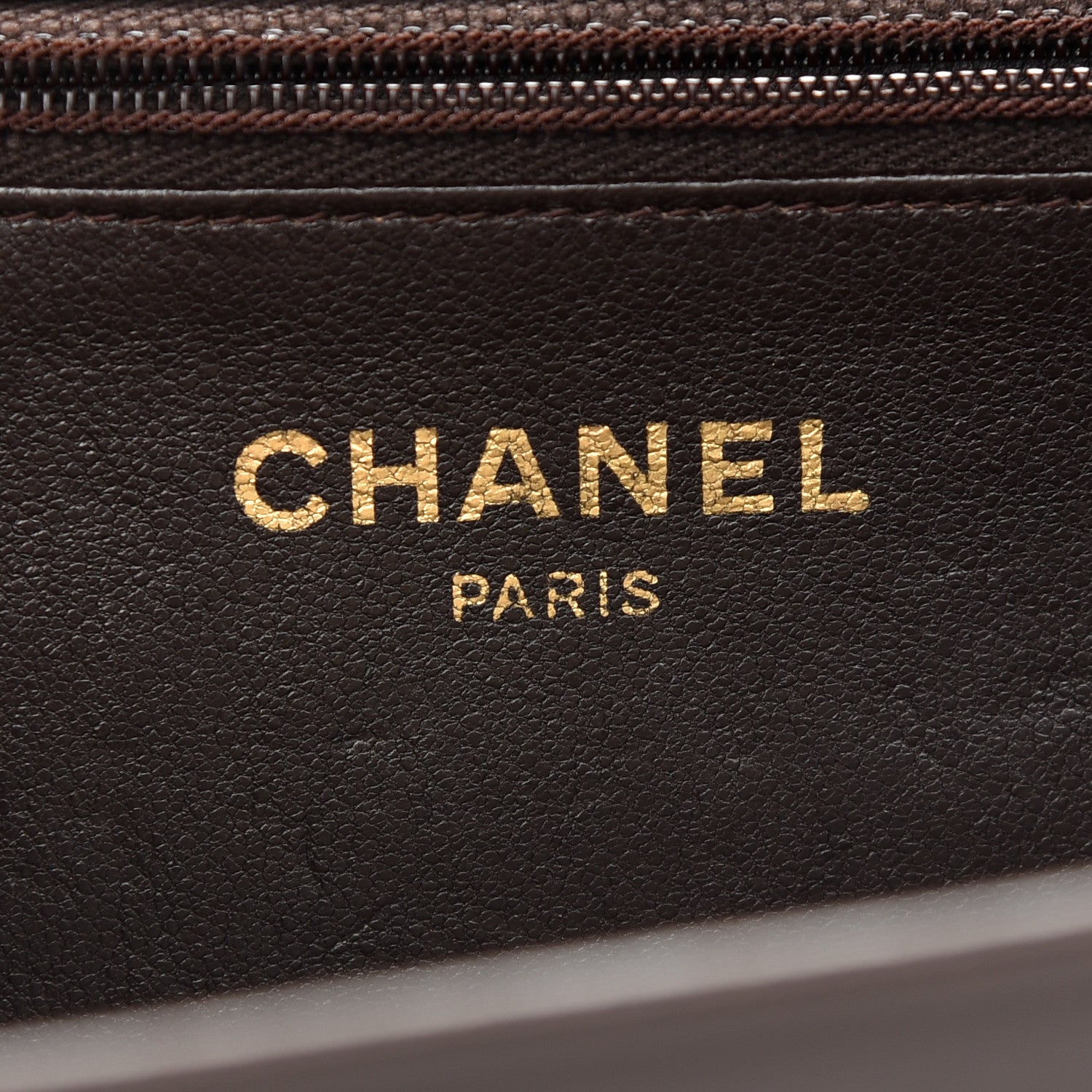 Chanel Shiny Crocodile Evening Flap Dark Brown 6 of 12
