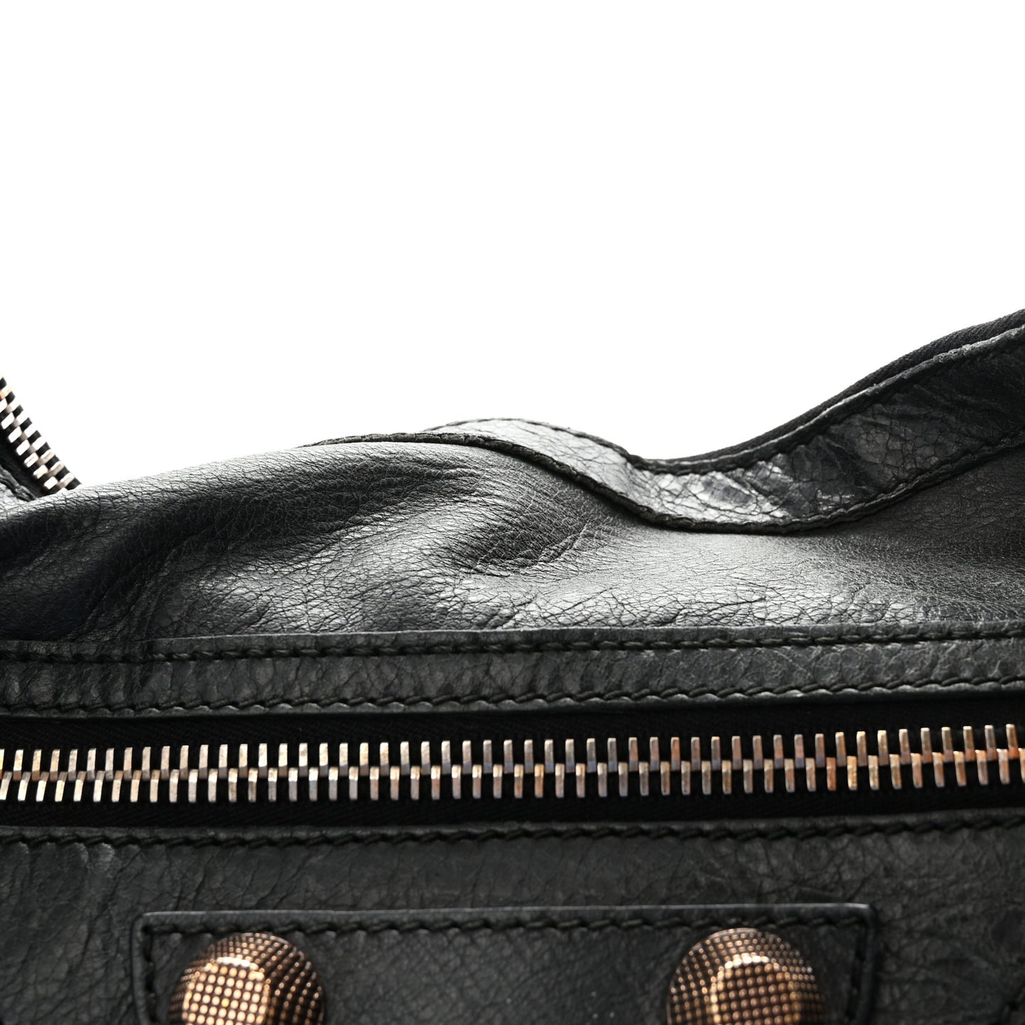 Agneau Giant 21 Rose Gold Hardware Day Hobo Black