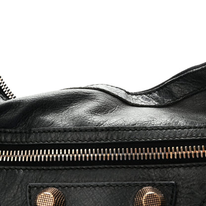 Balenciaga Agneau Giant 21 Rose Gold Hardware Day Hobo Black 8 of 10