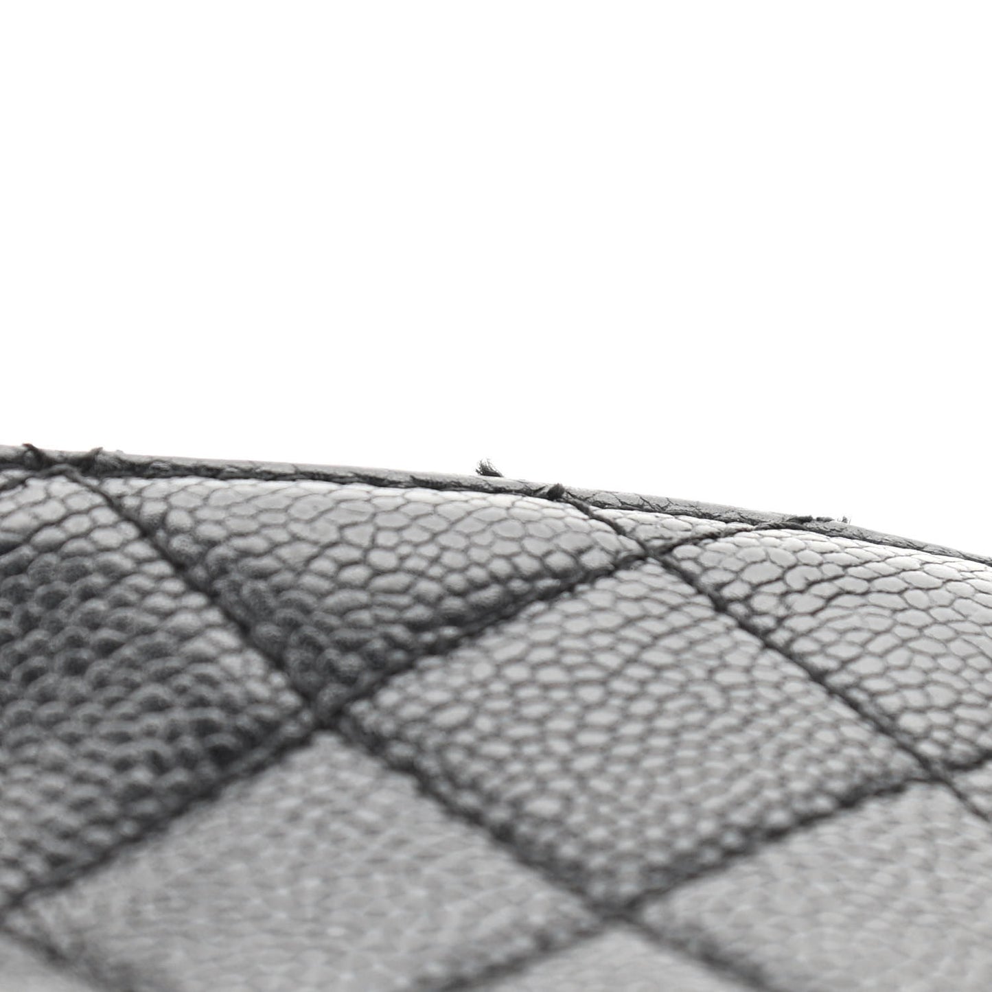 Caviar Quilted Medium CC Filigree Flap Black