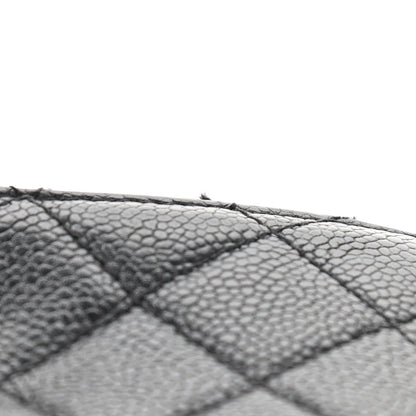 Chanel Caviar Quilted Medium CC Filigree Flap Black 14 of 15