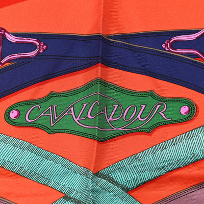 Hermes Silk Cavalcadour Scarf 90 5 of 6
