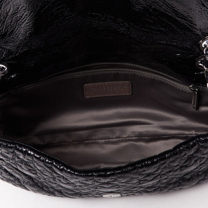 Chanel Vinyl Rock In Moscow Single Flap Black 4 of 9